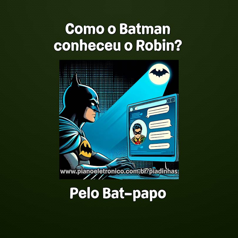 Como o Batman conheceu o Robin?

Pelo Bat-papo